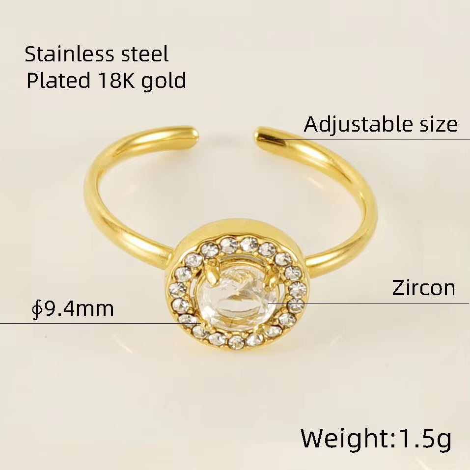 Personality OpeningHypoallergenic Ring