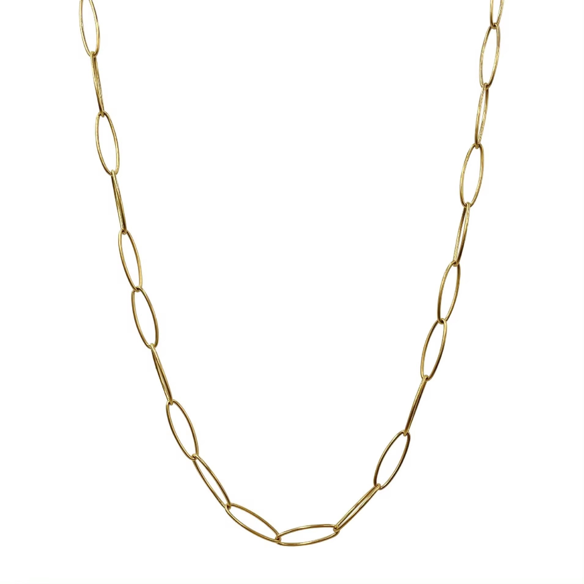 Long Fashion Jewelry Cross Chain Sweater Stainless Steel Necklaces Women