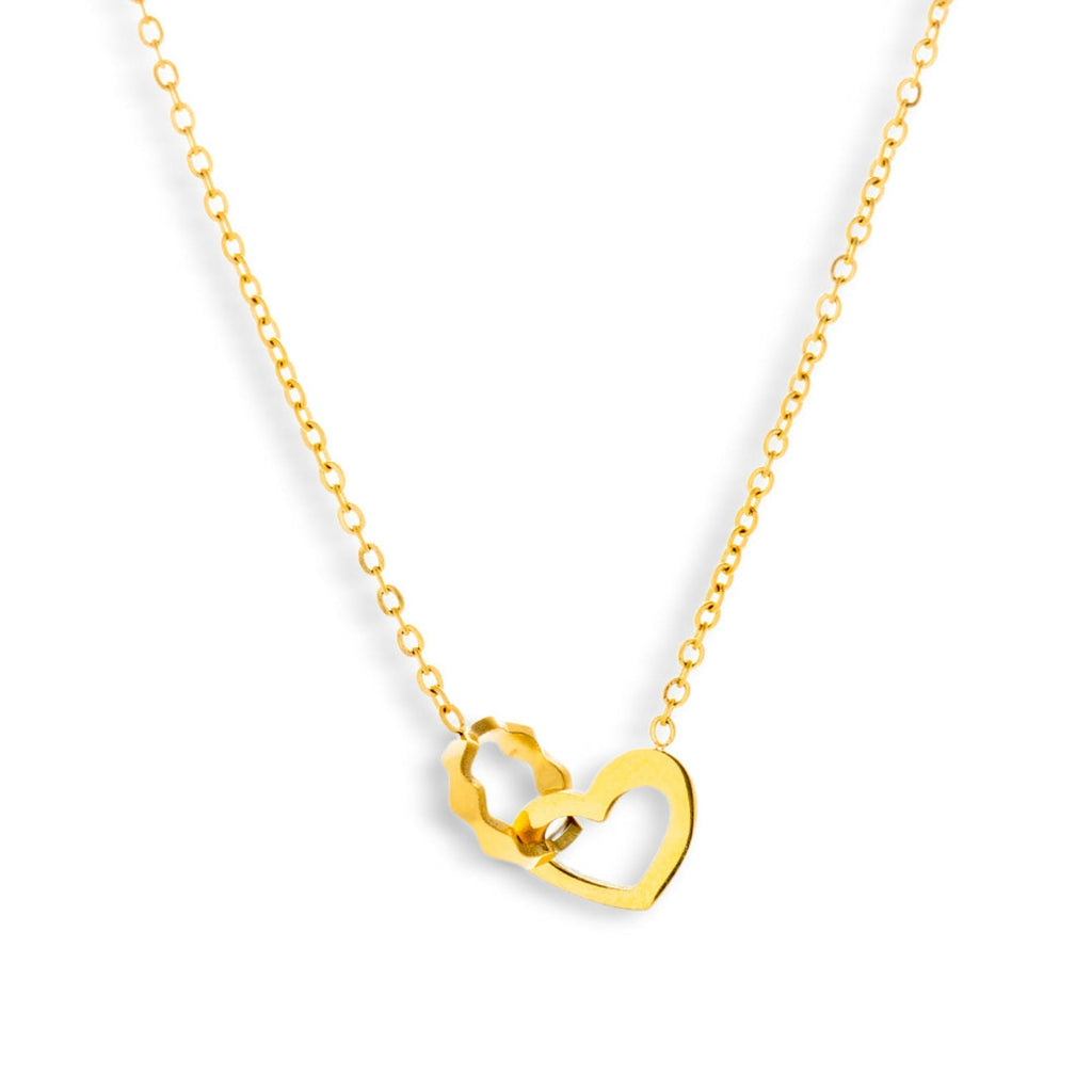 Linked Heart Necklace