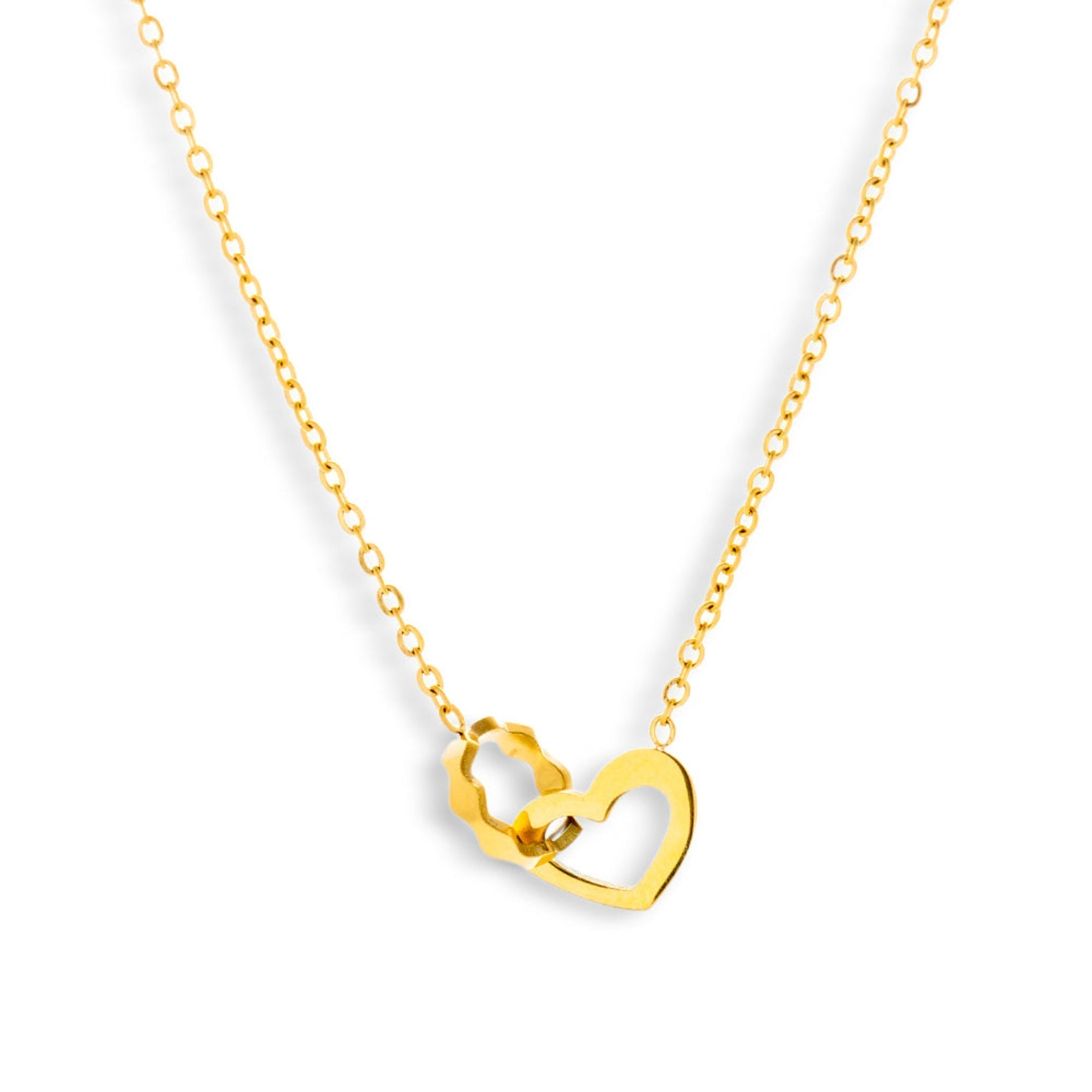 Linked Heart Necklace