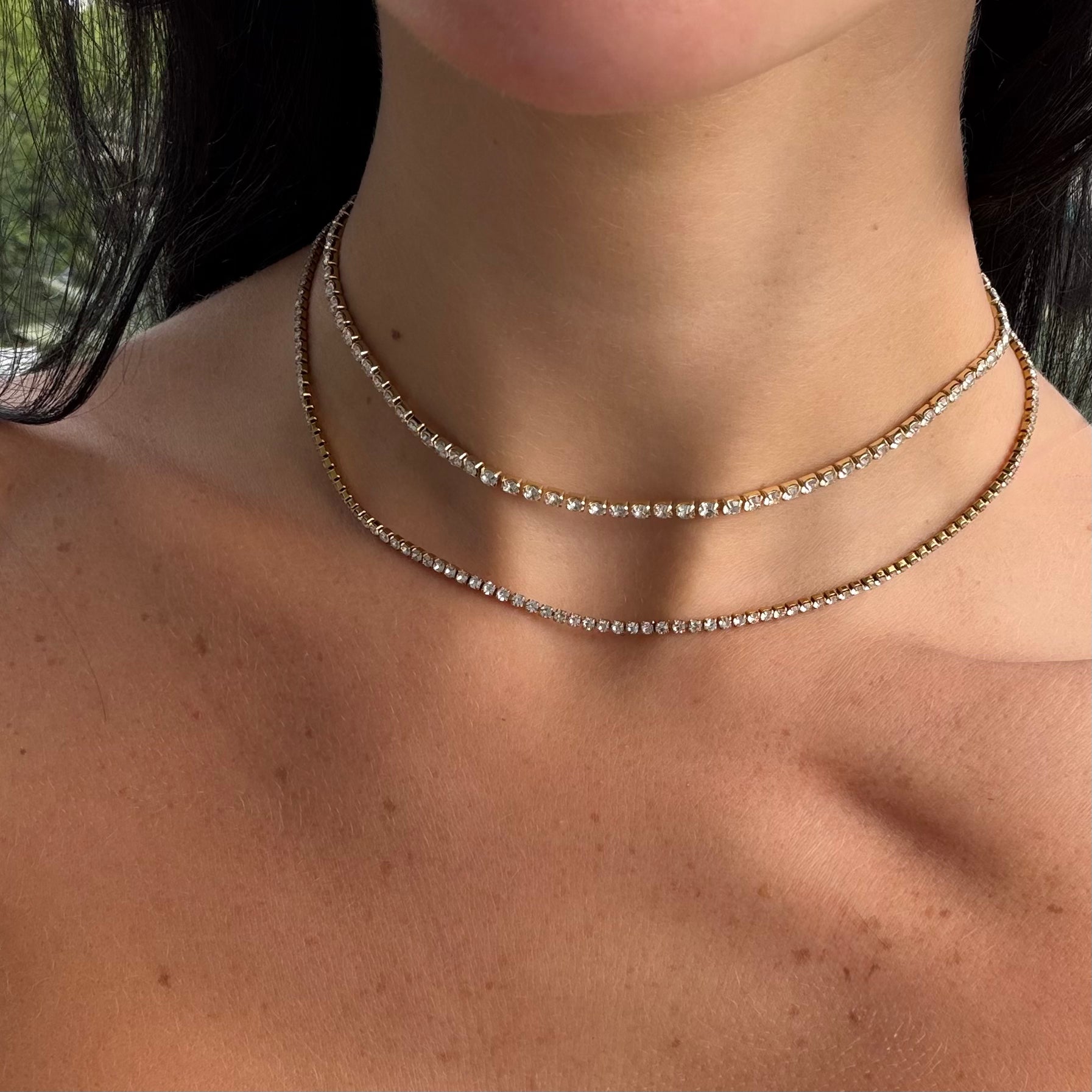 Nena Tennis Necklace