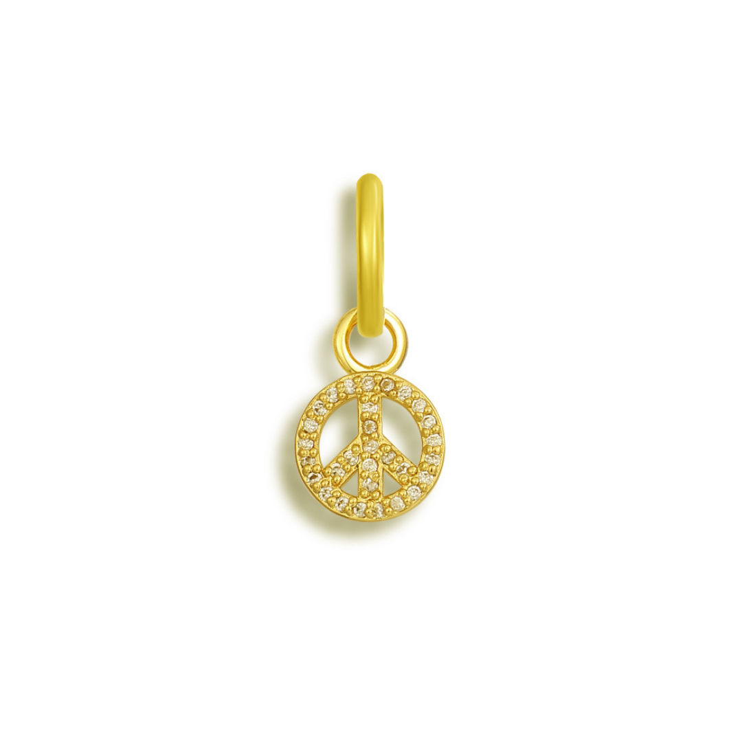 Peace and Love Bikini Charm