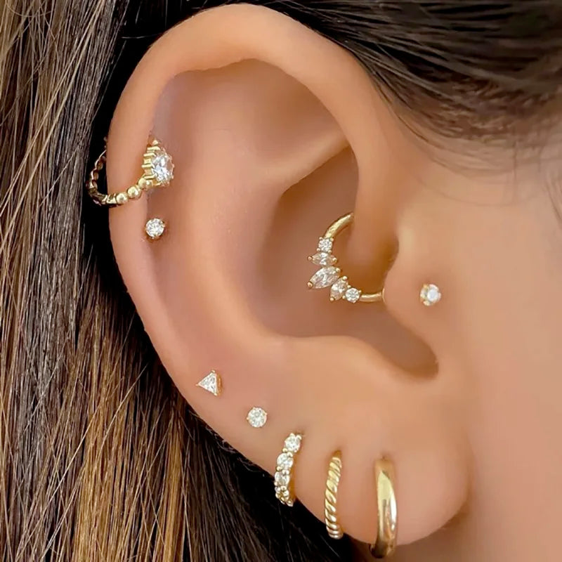 Tragus Hoop Earrings