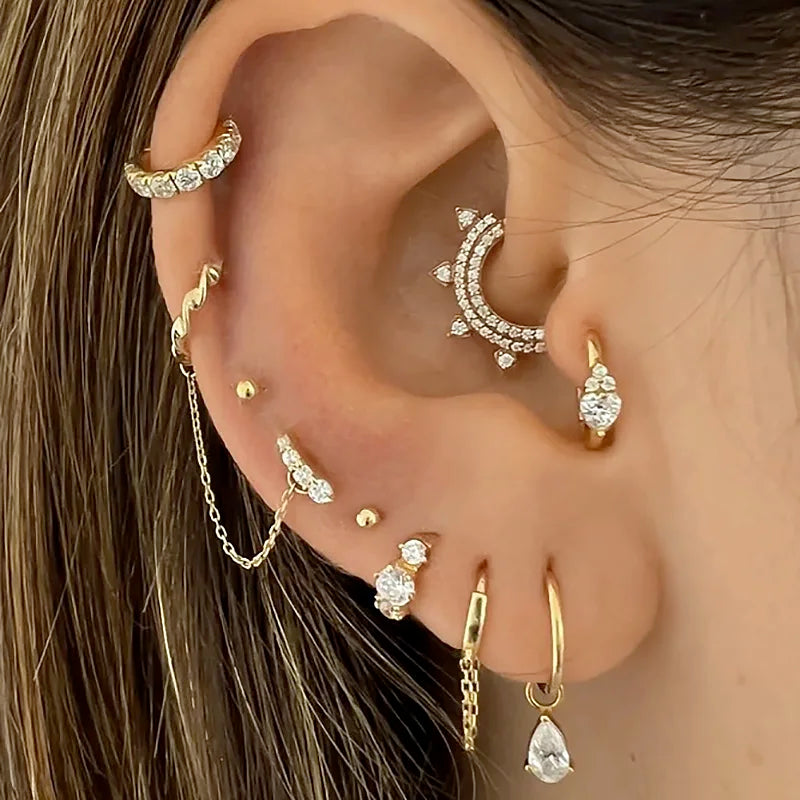 Tragus Hoop Earrings