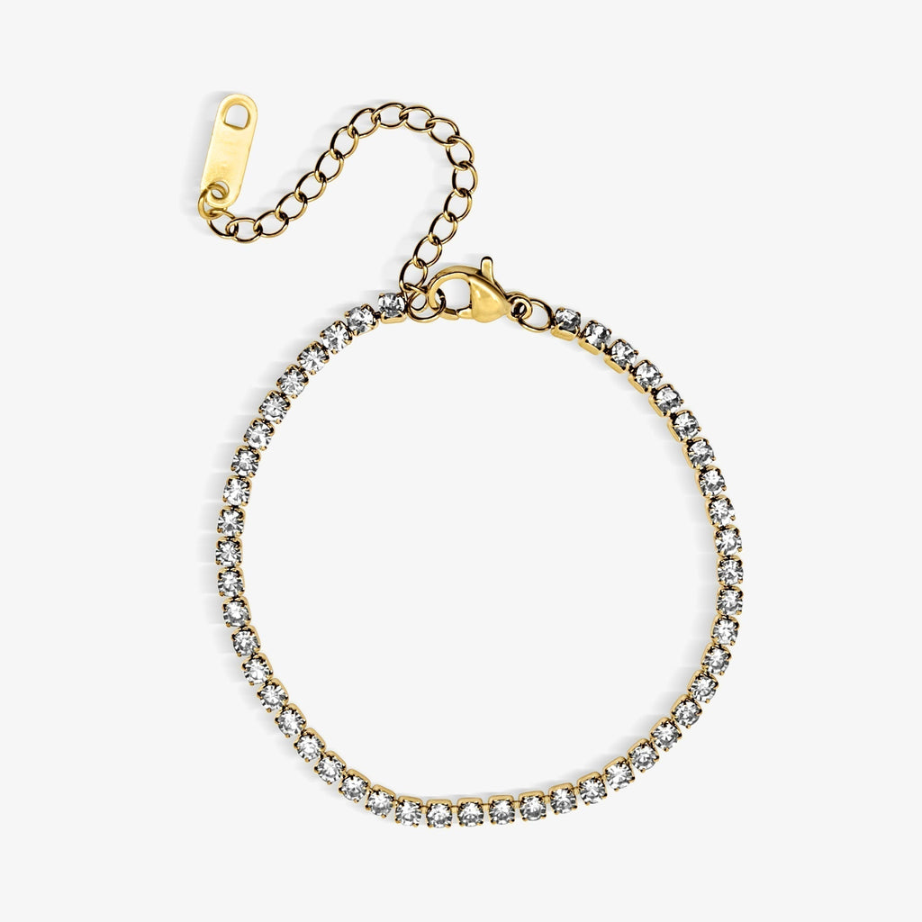 Champagne Tennis Bracelet