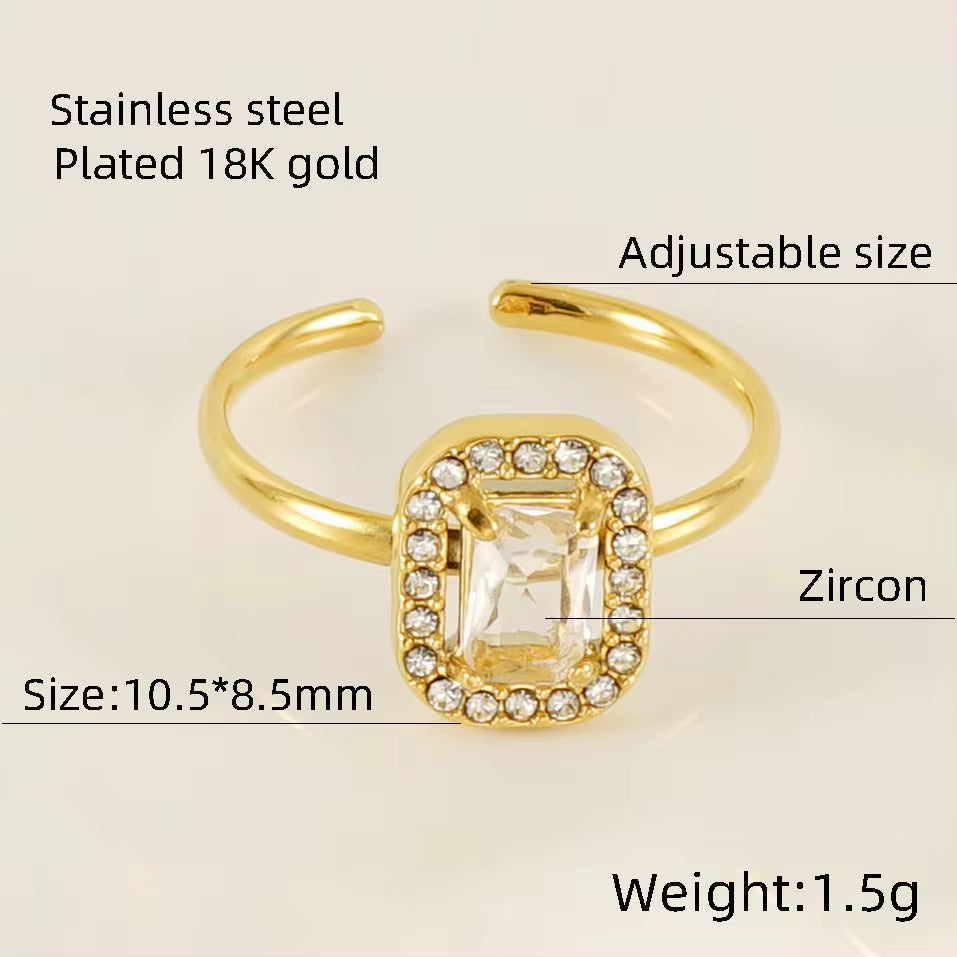 Personality OpeningHypoallergenic Ring