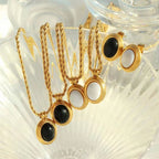 JEWELRY XL75-EH181 French Fashion Necklace Earrings Jewellery Set Wholesale