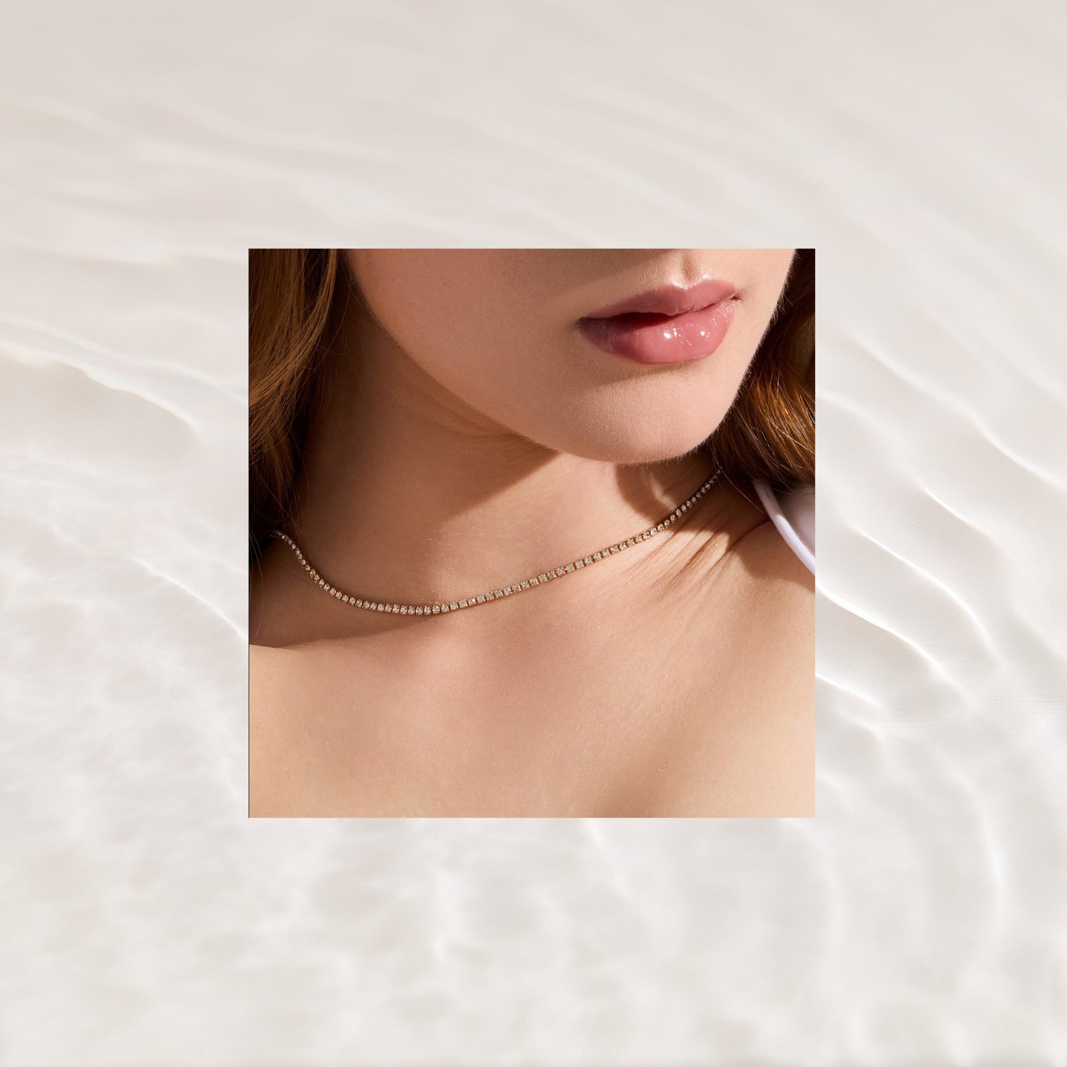 Icy Tennis Necklace